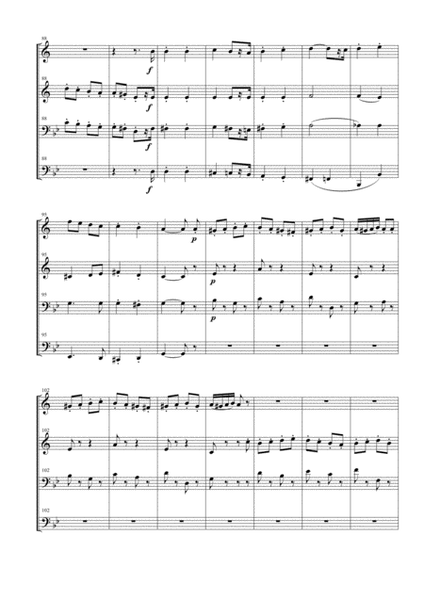 Farandole from "L'Arlesienne Suite No. 2" for Brass Quartet image number null