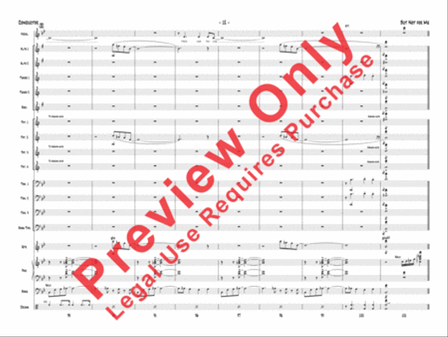 But Not for Me Jazz Ensemble scores gallery preview page 15