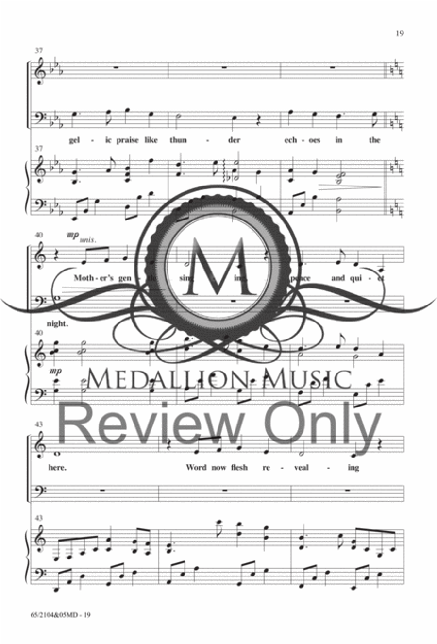 Love Made a Way - SATB with Performance CD 4-Part scores gallery preview page 20