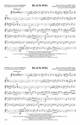Black Dog: Optional Alto Sax