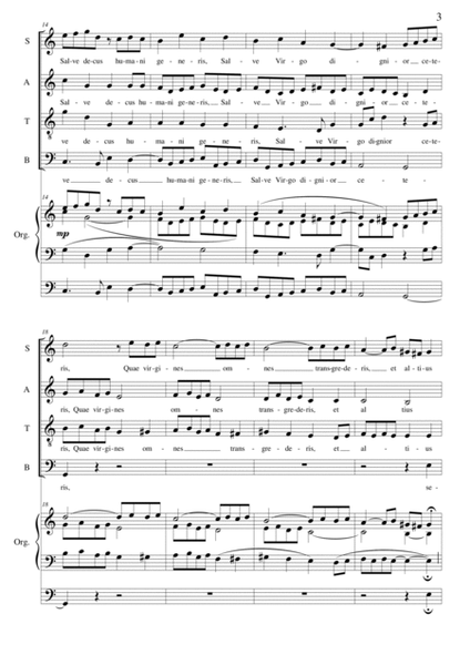 O Maria! Salve Mater - Choir SATB a cappella or with organ image number null