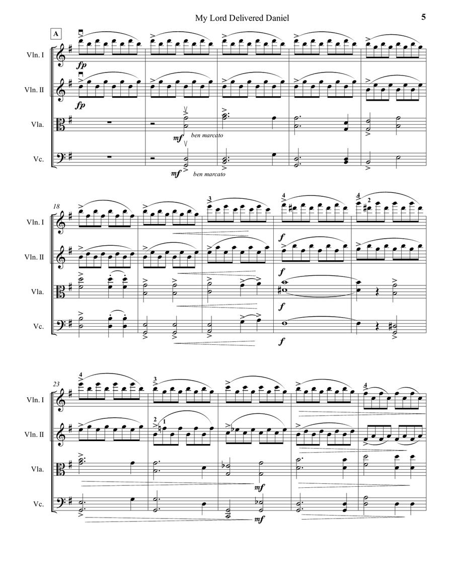 5 Spirituals and Dances from 