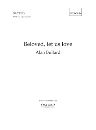 Beloved, let us love