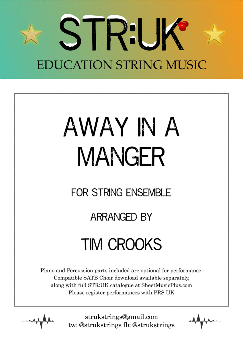 Away In A Manger (STR:UK String Orchestra version) image number null