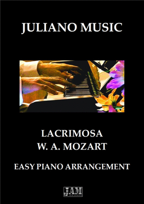 LACRIMOSA (EASY PIANO) - W. A. MOZART