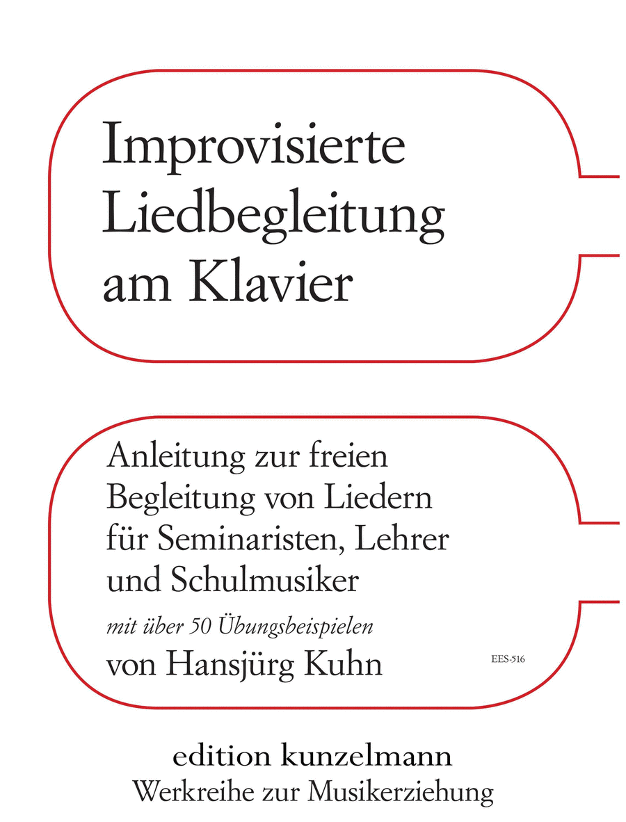 Improvisierte Liedbegleitung am Klavier Piano Solo scores gallery preview page 1