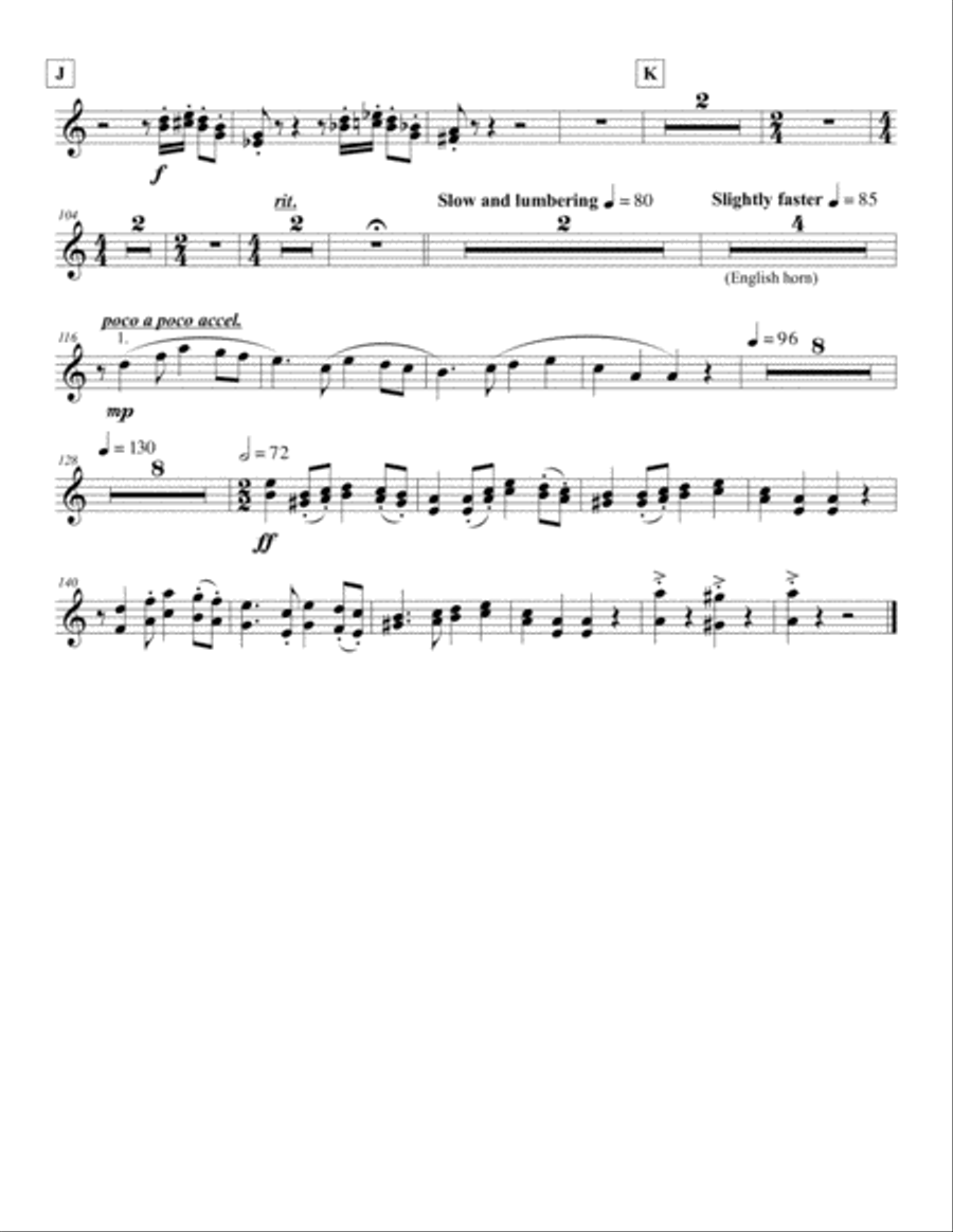 Tetris for orchestra -- parts only Full Orchestra scores gallery preview page 6