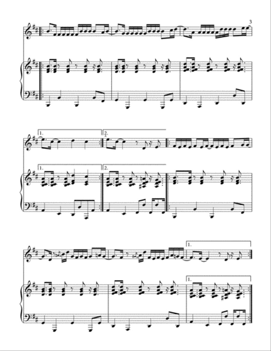 Despacito Trumpet Solo scores gallery preview page 4
