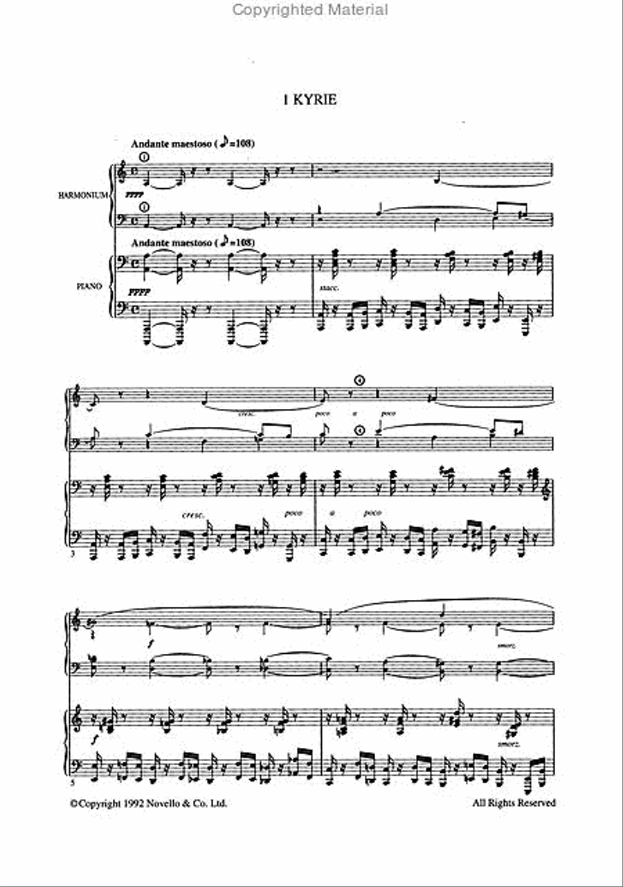 Petite Messe Solennelle Voice scores gallery preview page 2