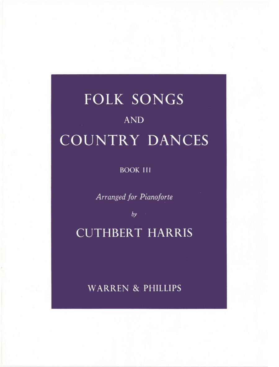 Folk Songs & Country Dances Piano Solo scores gallery preview page 1