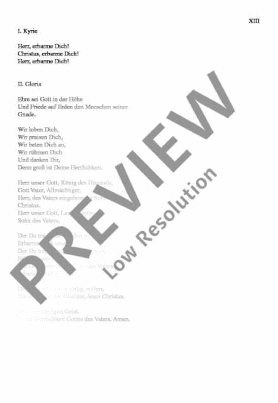 Petite Messe Solennelle Choir scores gallery preview page 14