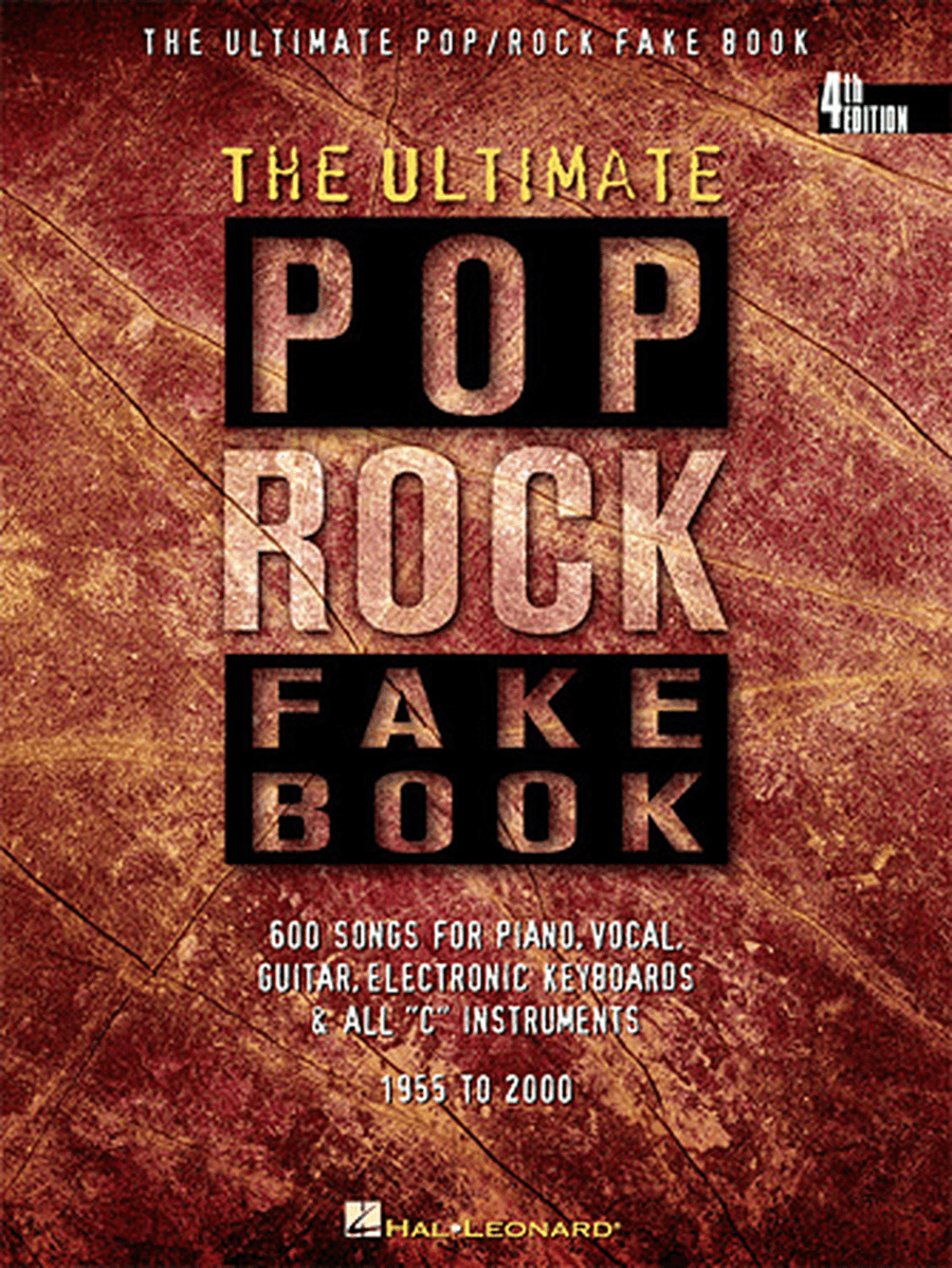 The Ultimate Pop/Rock Fake Book – 4th Edition