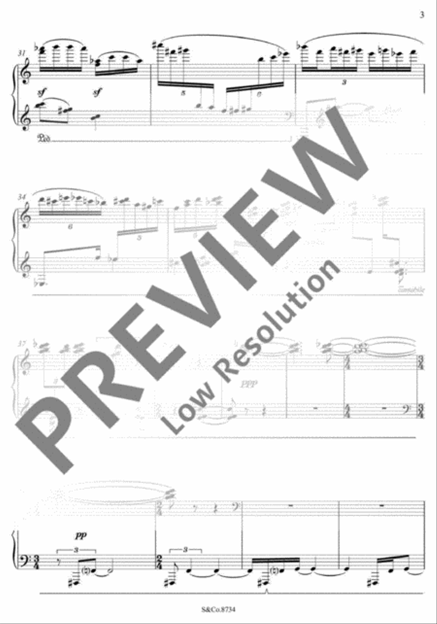Through Magic Casements Piano Solo scores gallery preview page 6