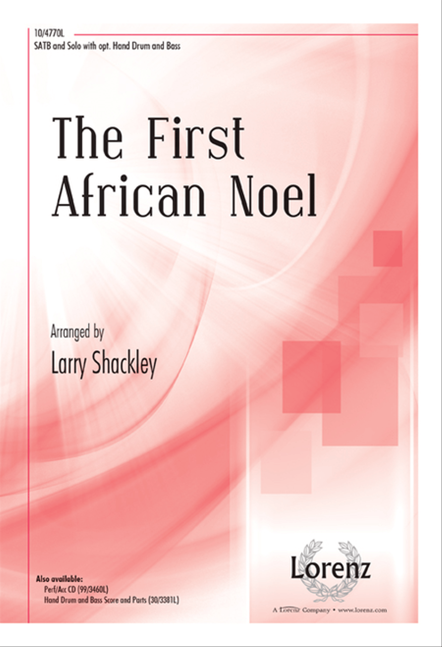 The First African Noel 4-Part scores gallery preview page 1