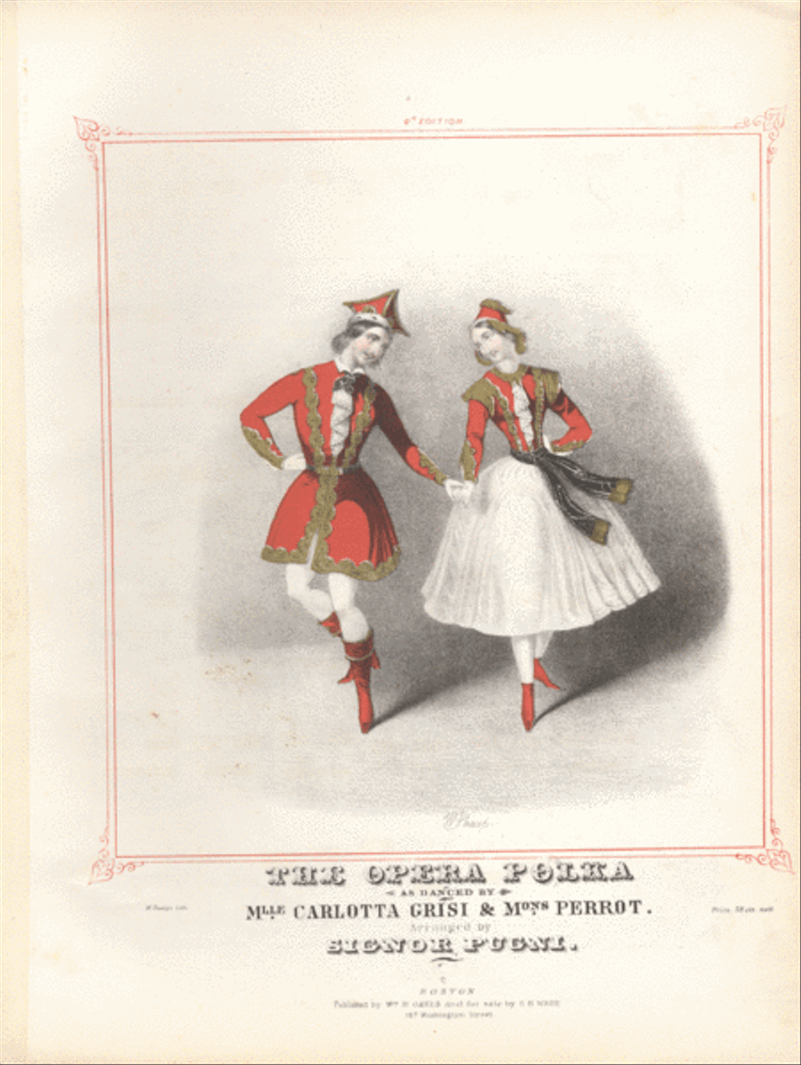 The Opera Polka Piano Solo scores gallery preview page 1