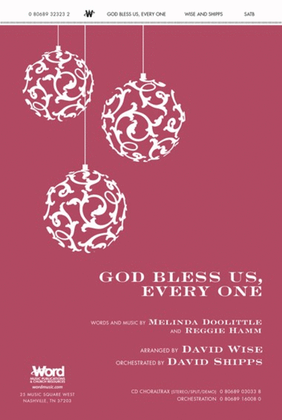 Book cover for God Bless Us, Every One - Anthem