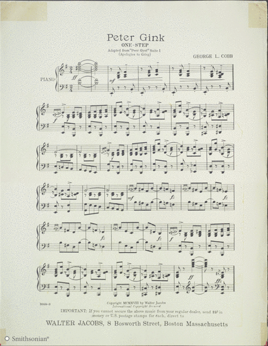 Ken - Tuc - Kee Foxtrot Ken - Tuc - Kee Foxtrot Piano Solo scores gallery preview page 2