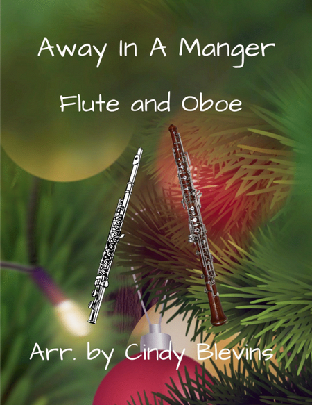 Away In A Manger, for Flute and Oboe Duet image number null