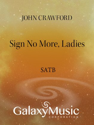 Book cover for Sigh No More, Ladies