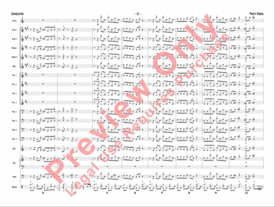 Party Peeps Jazz Ensemble scores gallery preview page 15