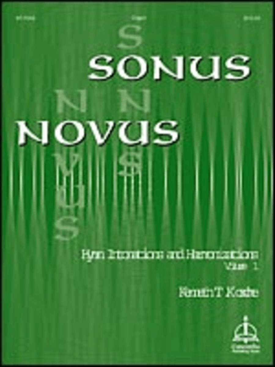 Sonus Novus, Vol. 1 Organ scores gallery preview page 1