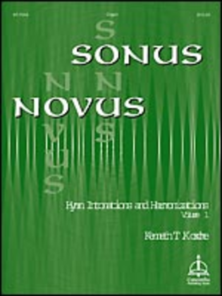 Book cover for Sonus Novus, Vol. 1