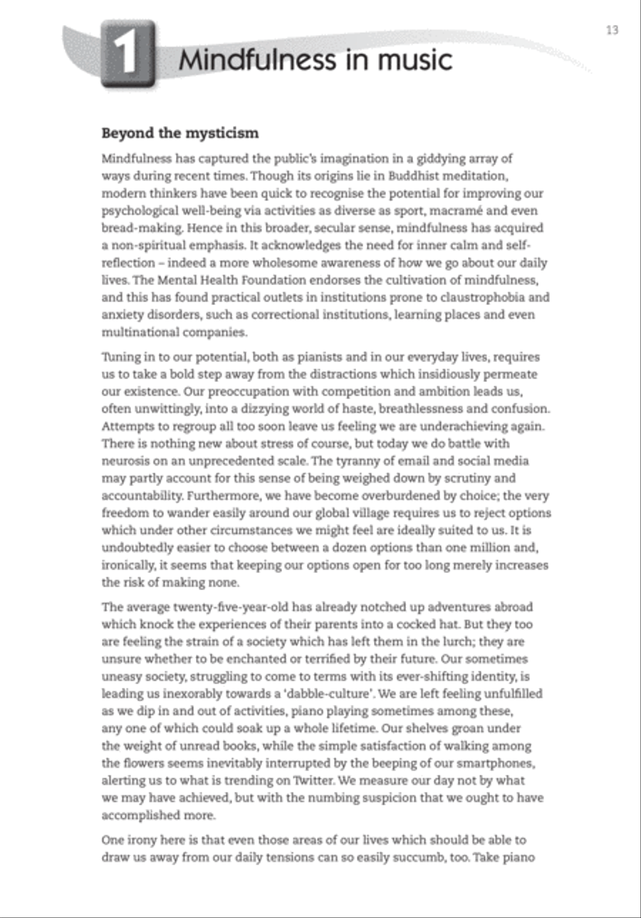 The Mindful Pianist The Mindful Pianist Piano Solo scores gallery preview page 5