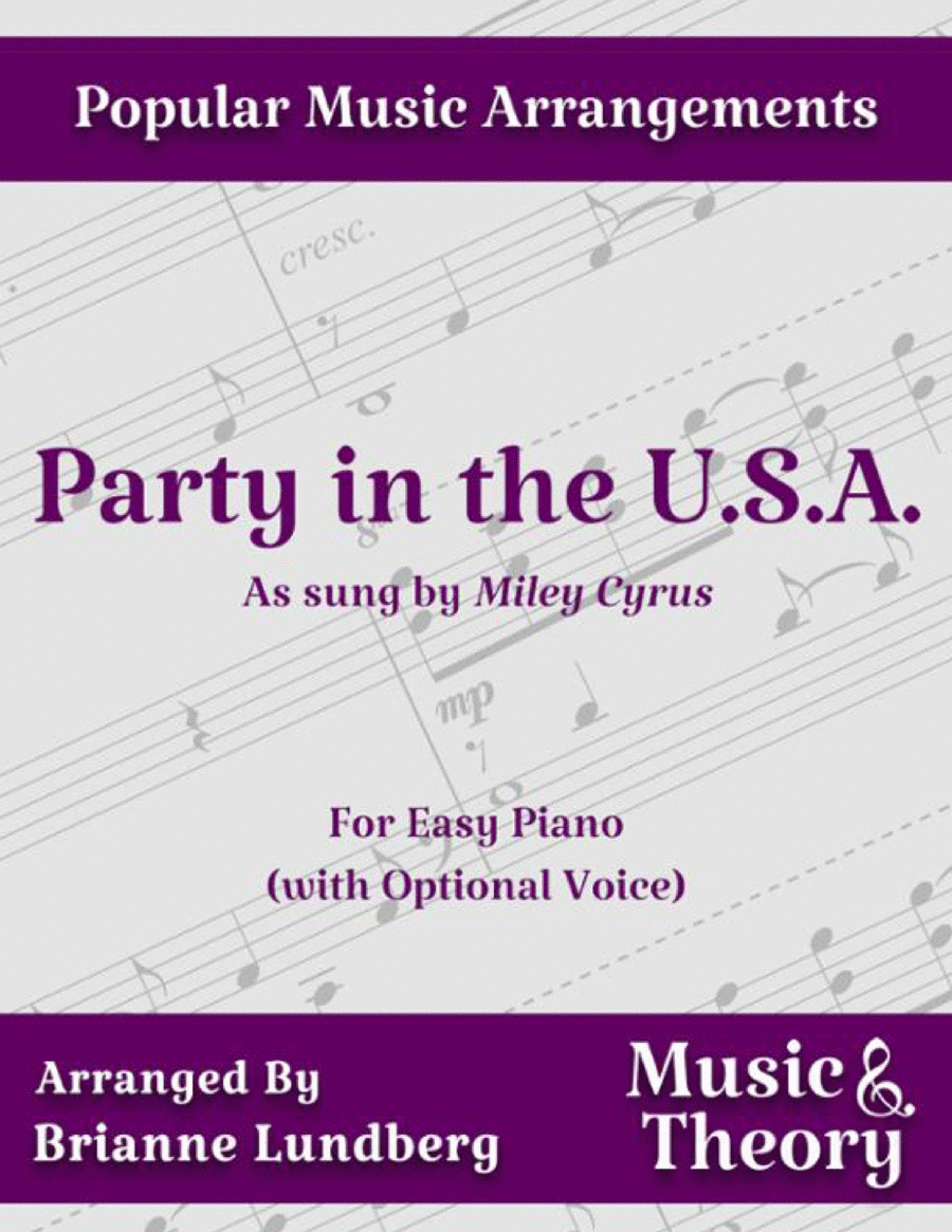 Party In The U.s.a. Voice scores gallery preview page 1