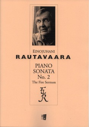 Book cover for Piano Sonata 2 "The Fire Sermon"