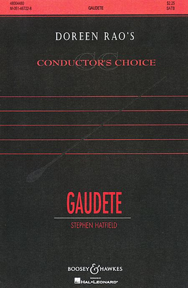 Book cover for Gaudate