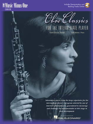 Book cover for Oboe Classics for the Intermediate Player - Music Minus One