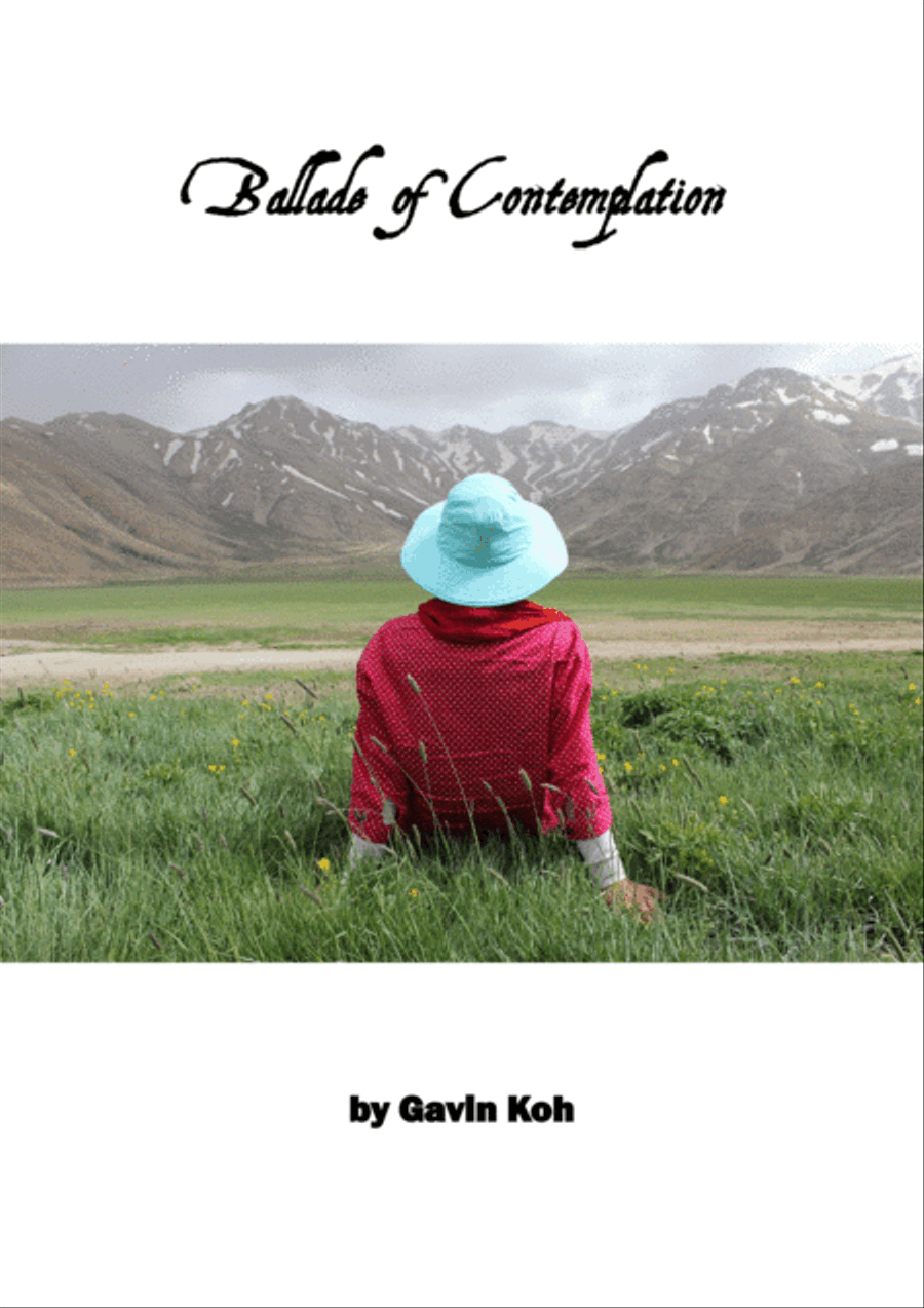 Ballade of Contemplation Ballade of Contemplation Piano Solo scores gallery preview page 1