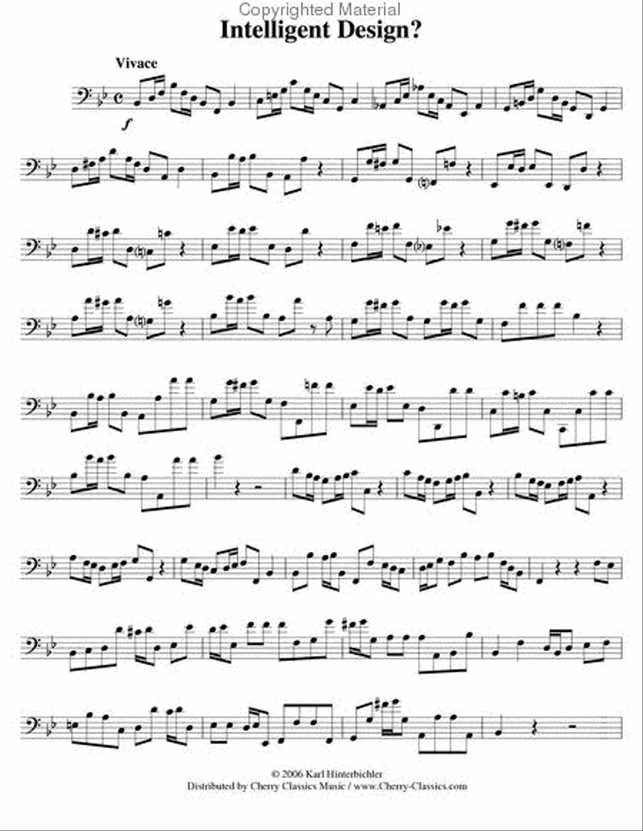 11 Orchestral Etudes for Bass Trombone Bass Trombone scores gallery preview page 3