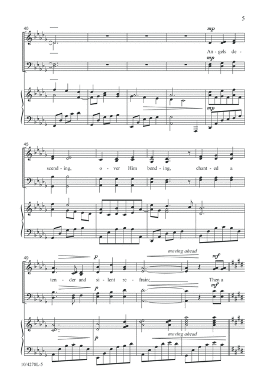 Dear Little Stranger Dear Little Stranger 4-Part scores gallery preview page 5