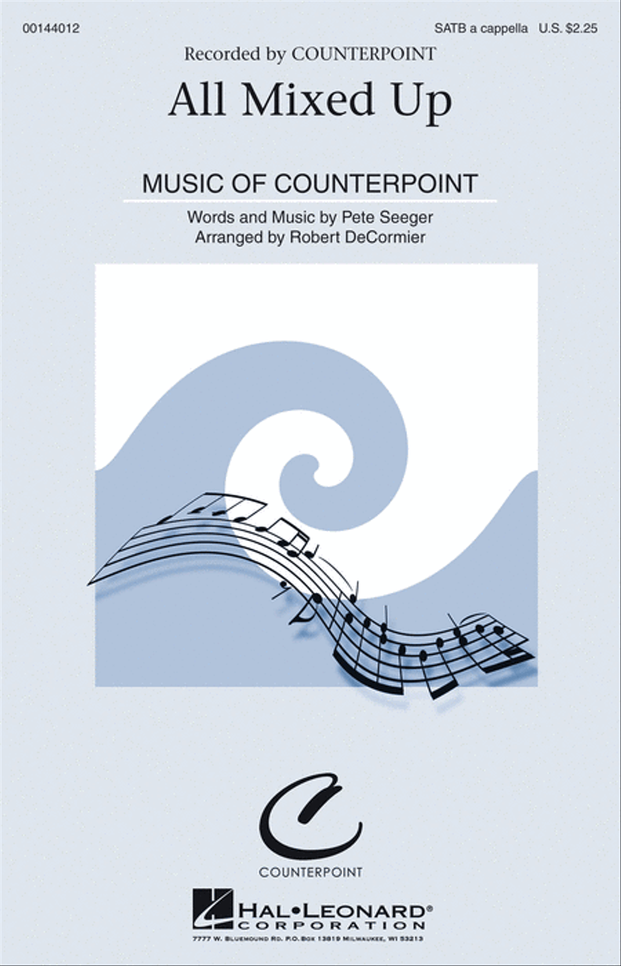 All Mixed Up 4-Part scores gallery preview page 1