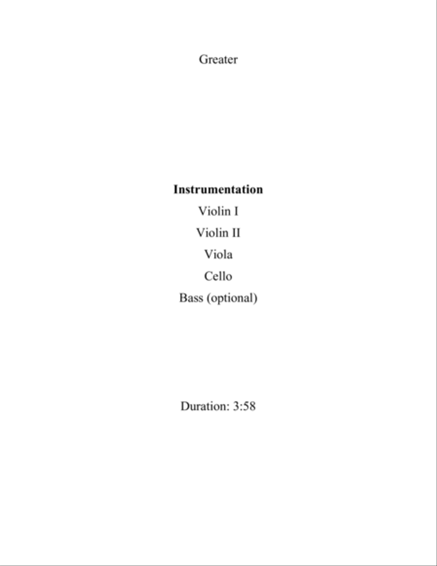 Greater String Quintet scores gallery preview page 2