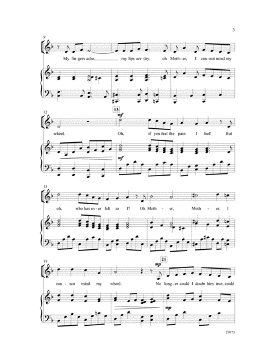 The Spinning Wheel Women's Choir scores gallery preview page 3