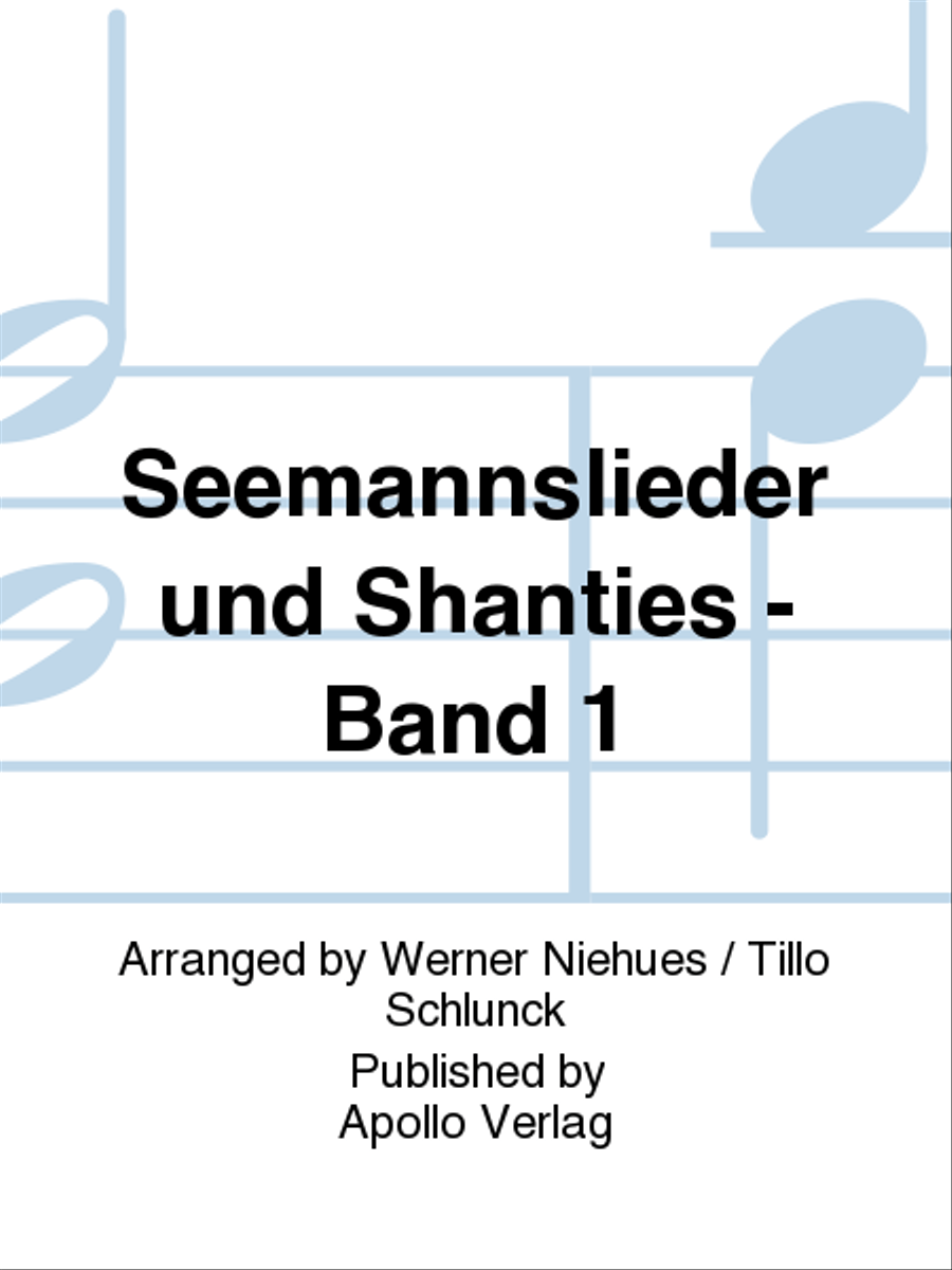 Seemannslieder und Shanties Vol. 1 Organ scores gallery preview page 1