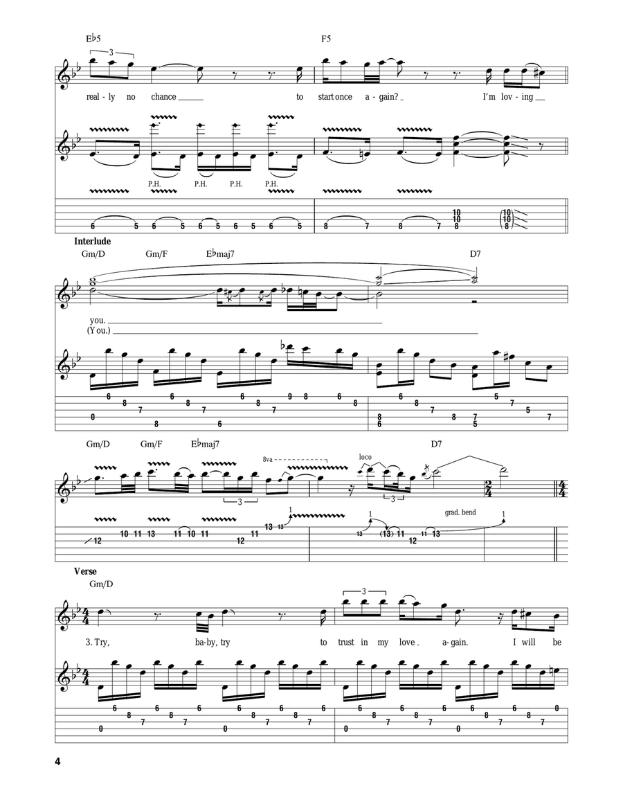 Still Loving You Still Loving You Acoustic Guitar scores gallery preview page 4