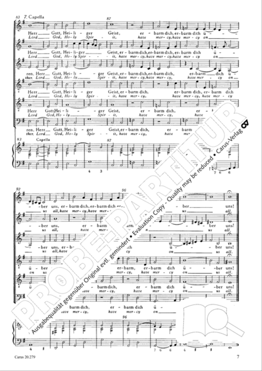 Musikalische Exequien I-III Score scores gallery preview page 10