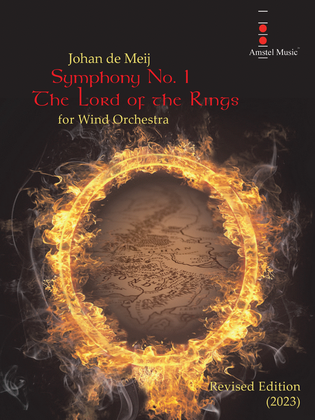 Book cover for Symphony No. 1 The Lord of the Rings (Revised Edition 2023)