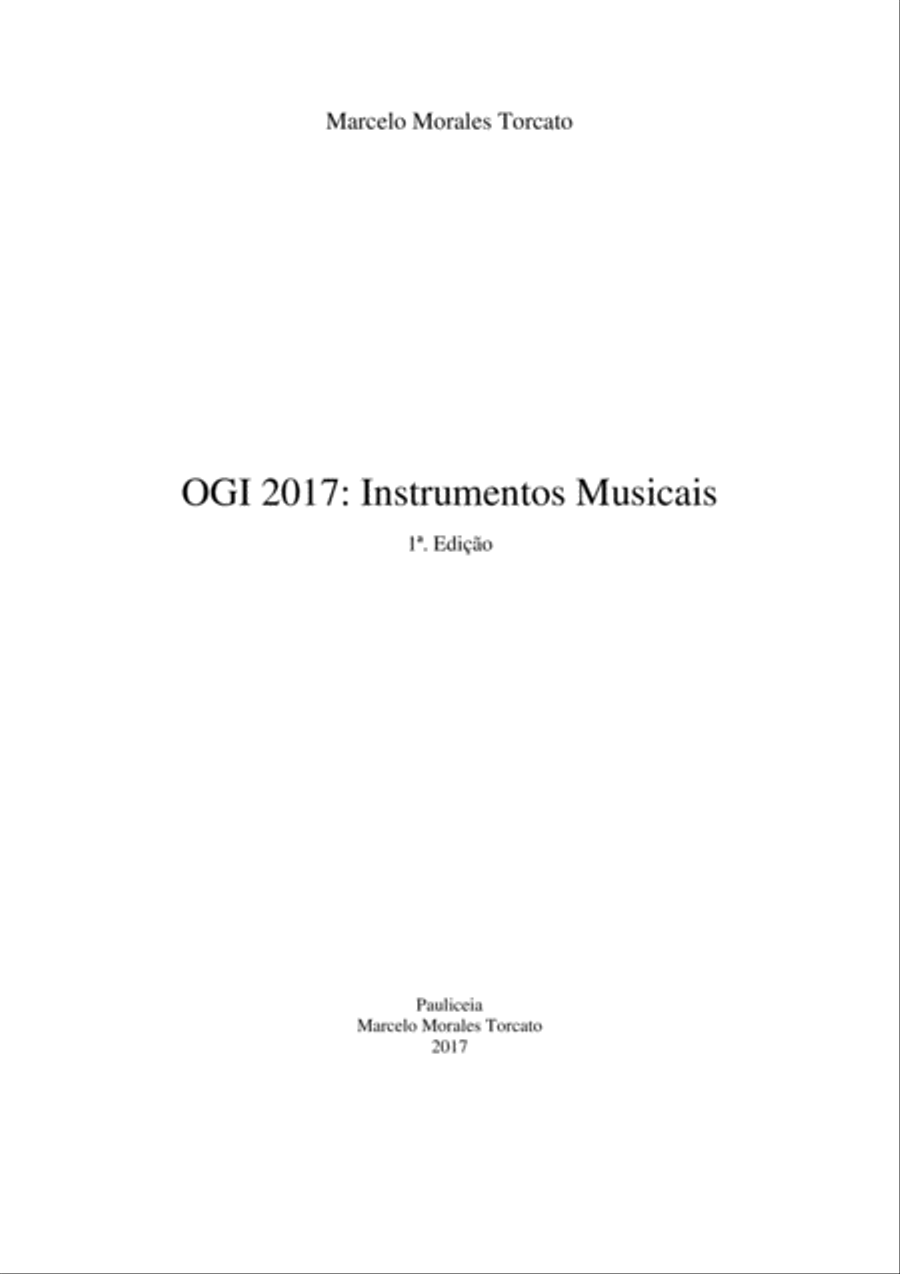 OGI 2017: Instrumentos Musicais