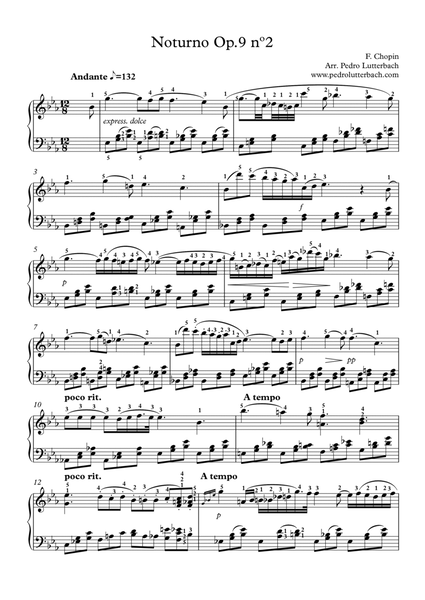 Nocturne Op.9 nº2 Chopin
