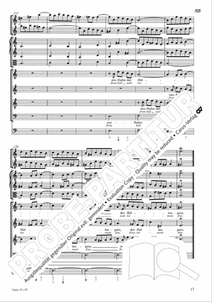The Complete Sacred Vocal Works (Das geistliche Vokalwerk) Voice scores gallery preview page 326