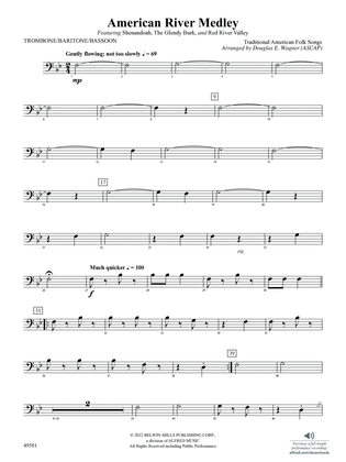 American River Medley: 1st Trombone