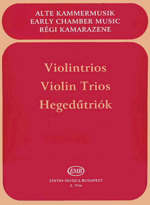 Book cover for Violin Trios