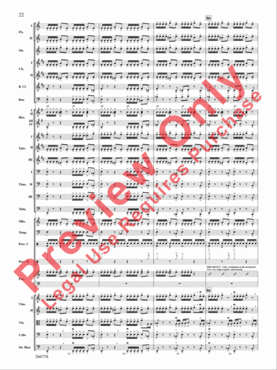 Superman Returns, Concert Selections from Full Orchestra scores gallery preview page 23