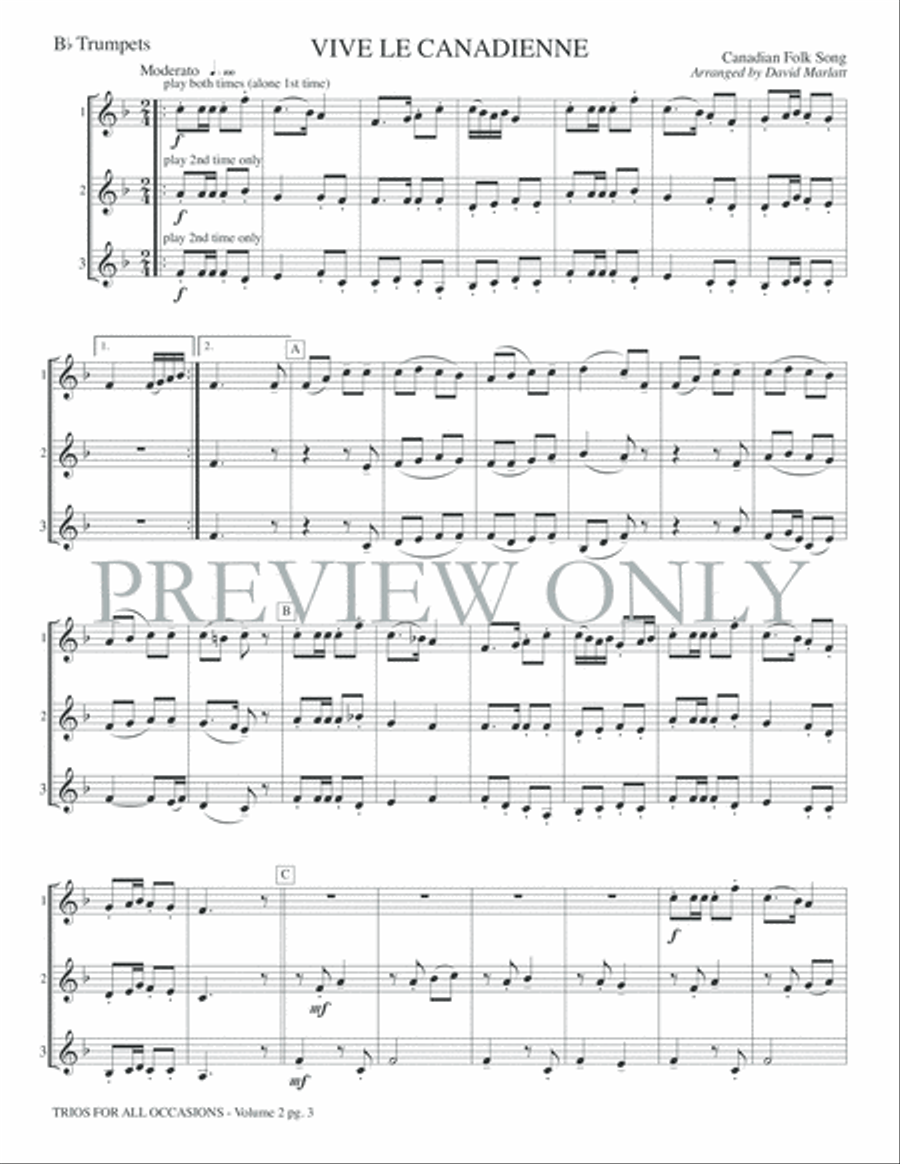 Trios for All Occasions Small Ensemble scores gallery preview page 5