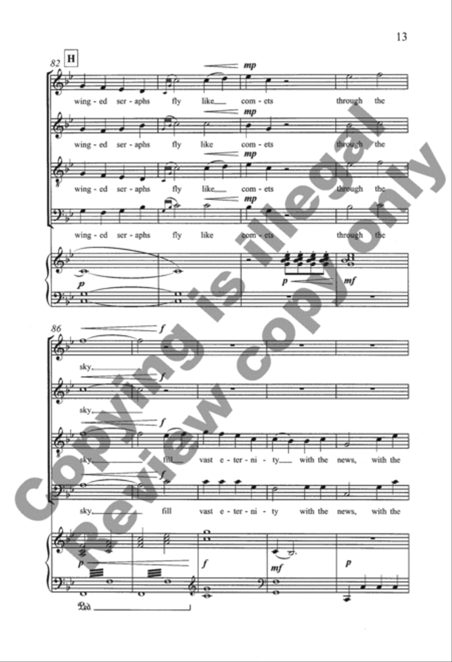 Appalachian Carols: 1. Wondrous Love 4-Part scores gallery preview page 32