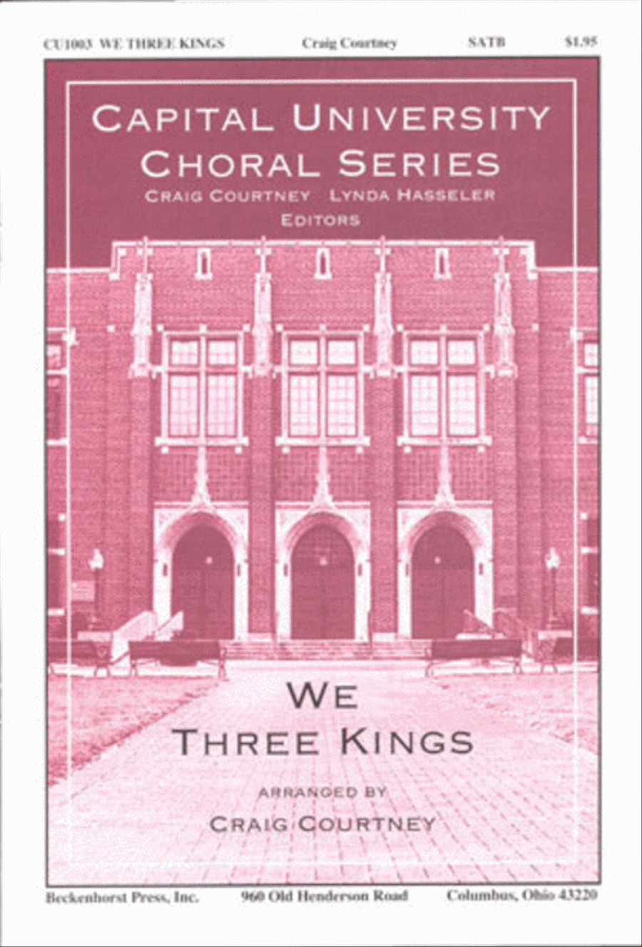 We Three Kings - Courtney 4-Part scores gallery preview page 1